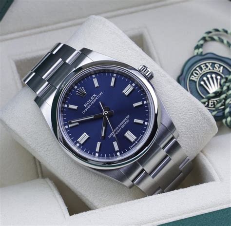 rolex ouster blue|rolex oyster blue face.